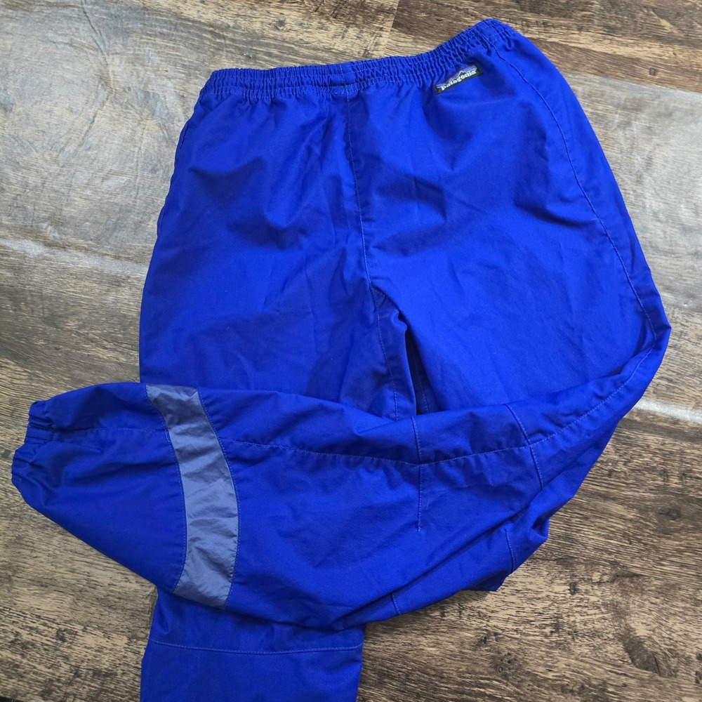 PATAGONIA Track‎ Pants Mens M Blue Excellent Vintage 2001 USA 24170 Reflective - Picture 2 of 8